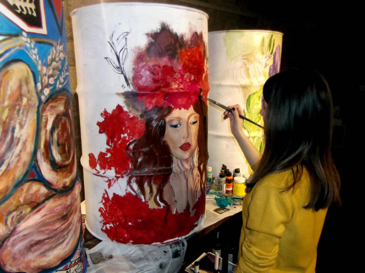 В галерее Art Tower прошло мероприятие, посвященное 8 марта