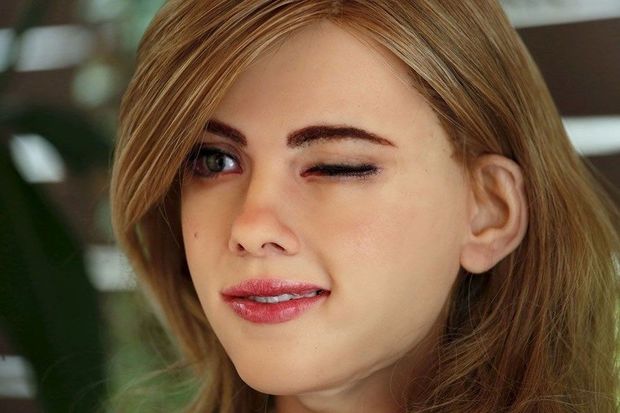 Məşhur aktrisanın robotu hazırlandı - FOTO