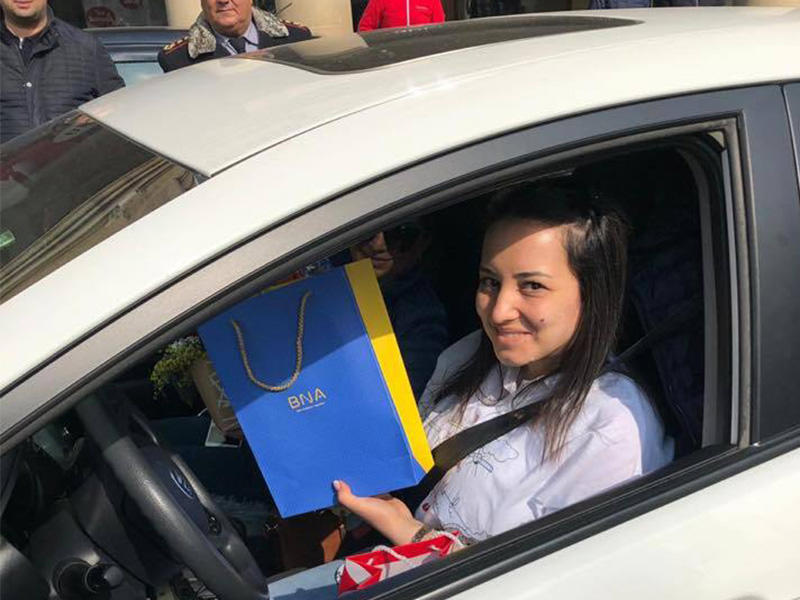 Bakıda qadın sürücülərə mükafat verilir