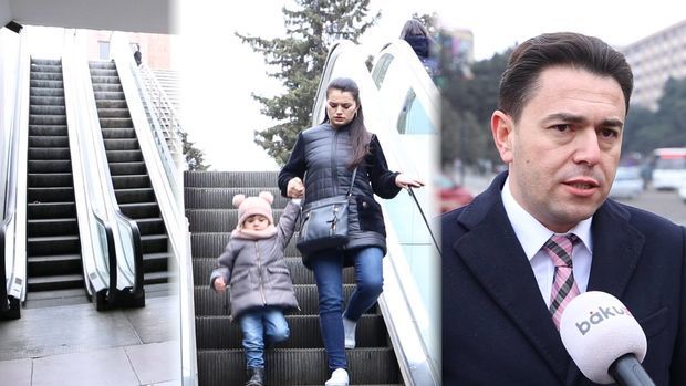 Почему в Баку не работают эскалаторы?