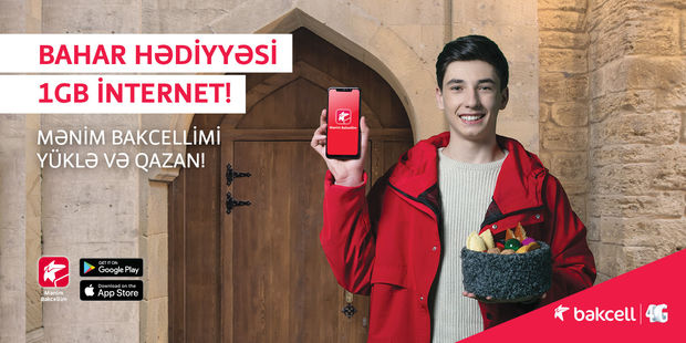 “Bakcell” abunəçilərinə bayram sovqatı – PULSUZ 4G Internet