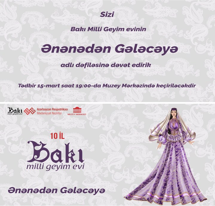 “Ənənədən gələcəyə” adlı dəfilə keçiriləcək