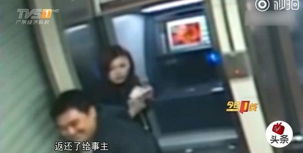 Qıza yazığı gəldi, oğurladığı pulu qaytardı - VİDEO