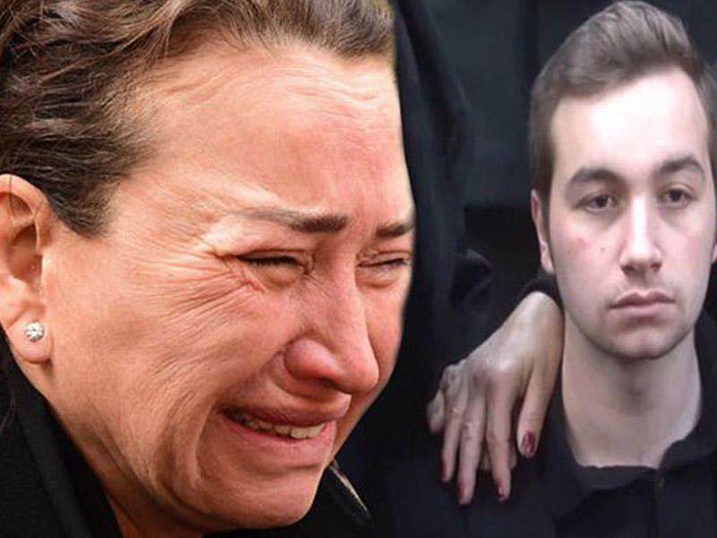 Demet qəzada ölən ərini son mənzilə yola saldı - FOTO