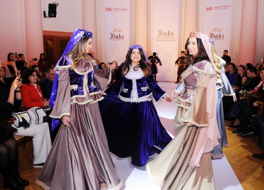 Bakı Milli Geyim evi 10 illiyini qeyd etdi - Fotolar