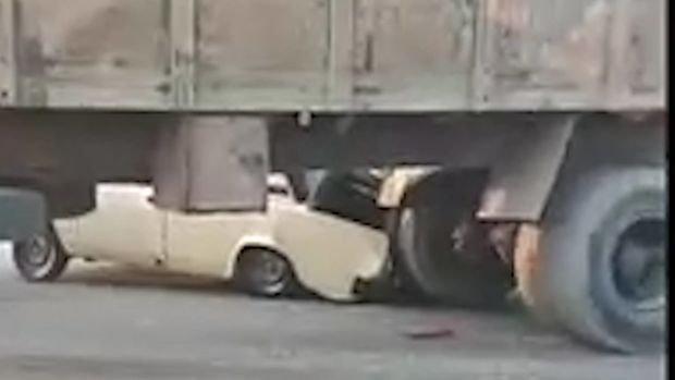 Dərnəgül yolunda ağır qəza - VİDEO