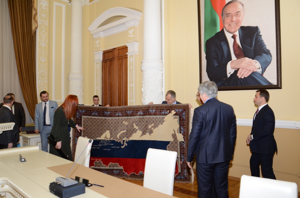 Rusiya Federasiyasının Dərbənd və Maqas şəhərlərinin nümayəndə heyətləri Bakıya səfərdədirlər