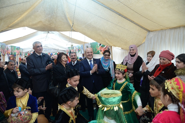 Nəsimi rayonunda Novruz bayramı qeyd edildi