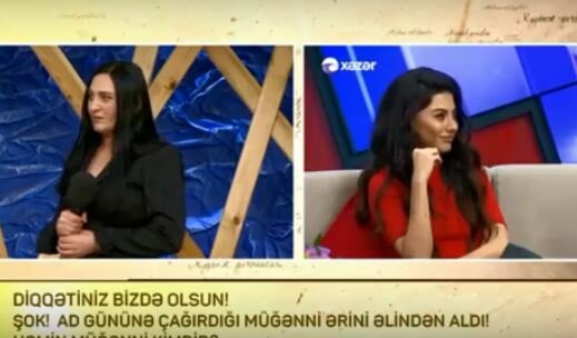 Aparıcı Xoşqədəm evli kişi ilə sevgili olduğu deyilən Ayselin görüntülərini efirdə yaydı - VİDEO