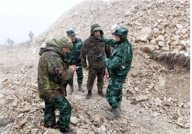 Elçin Quliyev Ermənistanla sərhədə getdi - FOTO