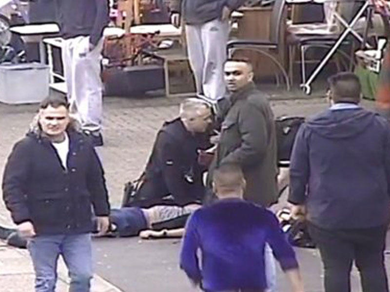 14 yaşlı oğlanın avtomobillə vurulma anı: havada fırlanıb, yerə çırpıldı - VİDEO