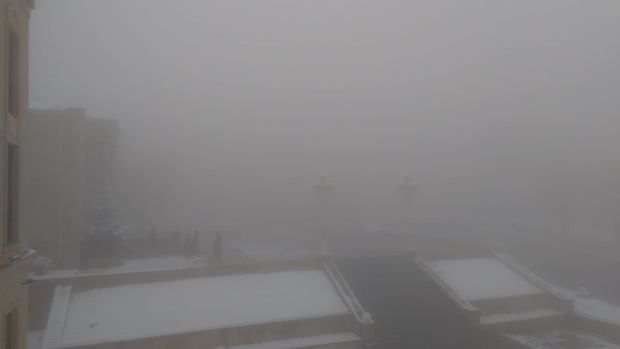 Daşkəsən ağ örpəyə büründü - VİDEO