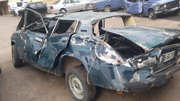 Tovuzda ağır qəza: ölən var - FOTO