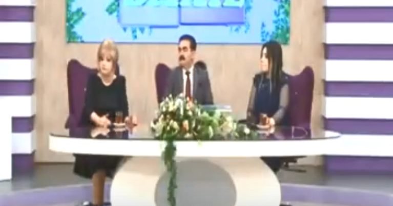 Xalq artisti canlı yayımda özündən çıxdı: “Onu efirə çıxarmaq olmaz” – VİDEO