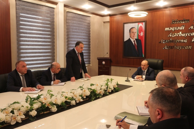 Nəsimi rayonunda rayonun sanitar-təmizlik vəziyyətinə həsr olunmuş müşavirə keçirilib