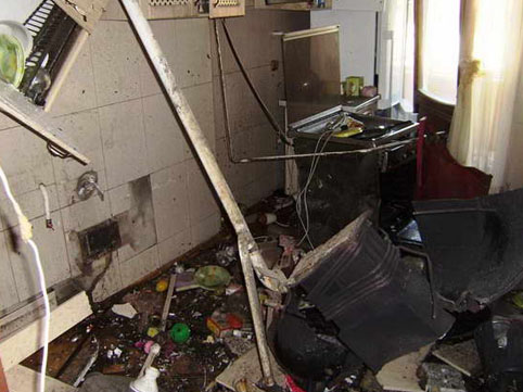 Tovuzda partlayış: dağıntılar altından 2 nəfər çıxarıldı