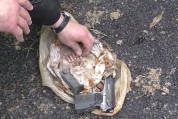 Nardaran sakini saxlanıldı - Qanunsuz silaha görə