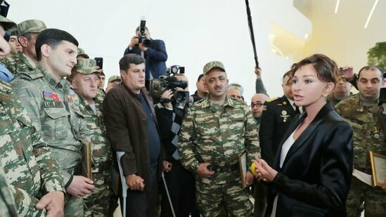 Mehriban Əliyeva: Qarabağın hər bir kəndində, hər bir şəhərində Azərbaycan bayrağı dalğalanacaq