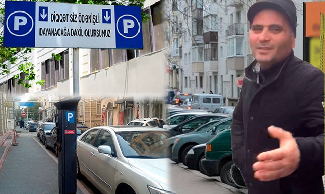 Sürücülərdən qanunsuz parkinq pulu yığanlar kimdir? (VİDEO)