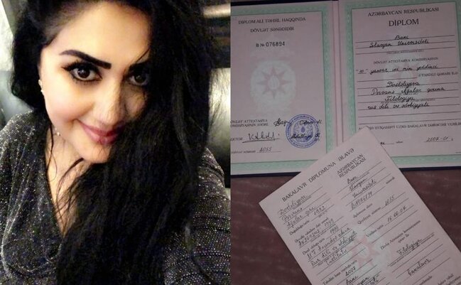 Pərvanə Dostəliyeva bu dəfə sənədlərinin şəklini yaydı - FOTOLAR