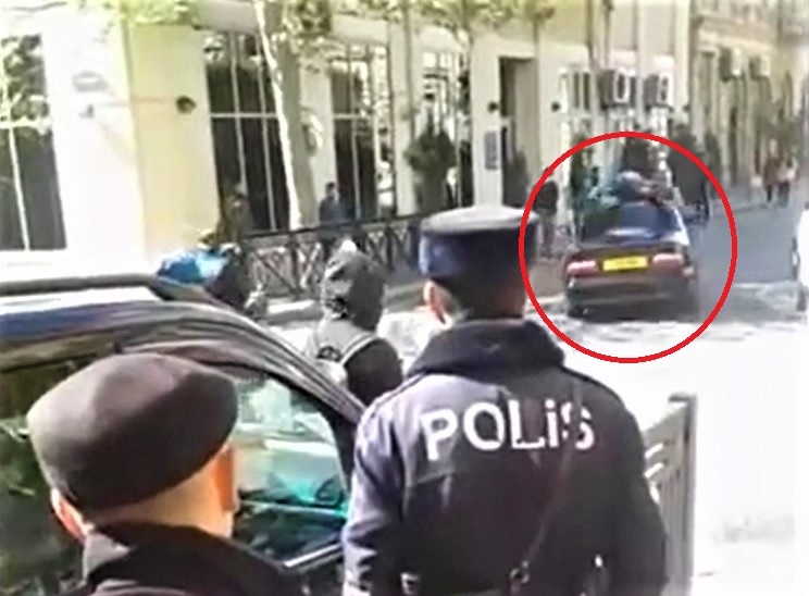 Bakıda hind kinosunun çəkilişləri zamanı təhlükəli anlar - VİDEO