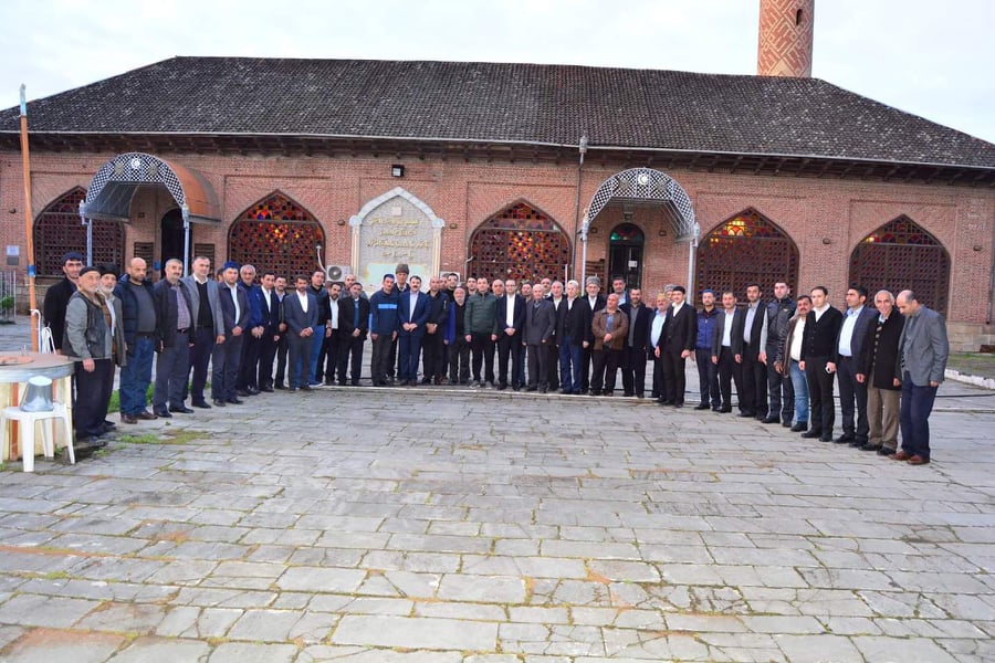 Azərbaycanın Şimal və Cənub bölgəsindən olan din xadimləri birgə namaz qılıblar