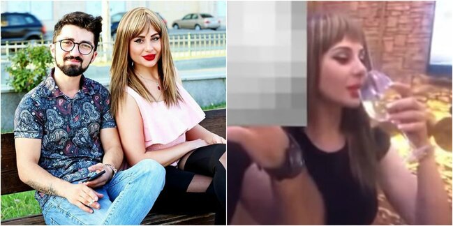 Azərbaycanlı aktrisanın intim videosu yayıldı: Əlində içki, oğlanla öpüşərkən...