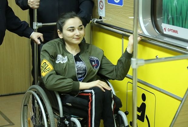 Əlillər bundan sonra metroya daha asan minəcək - VİDEO