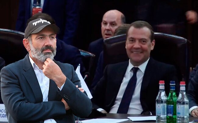 Medvedev elə bir cavab verdi ki, Paşinyan biabır oldu – VİDEO