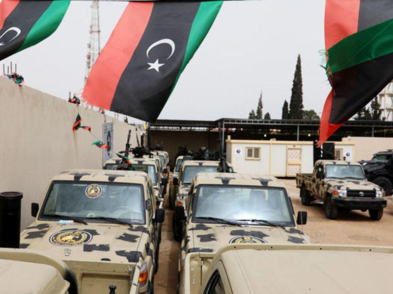 Liviyanın hökumət qərargahı məhv edildi