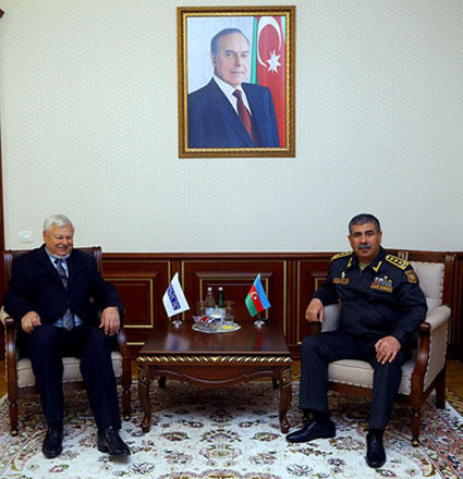 Zakir Həsənov Anjey Kaspşiklə görüşdü