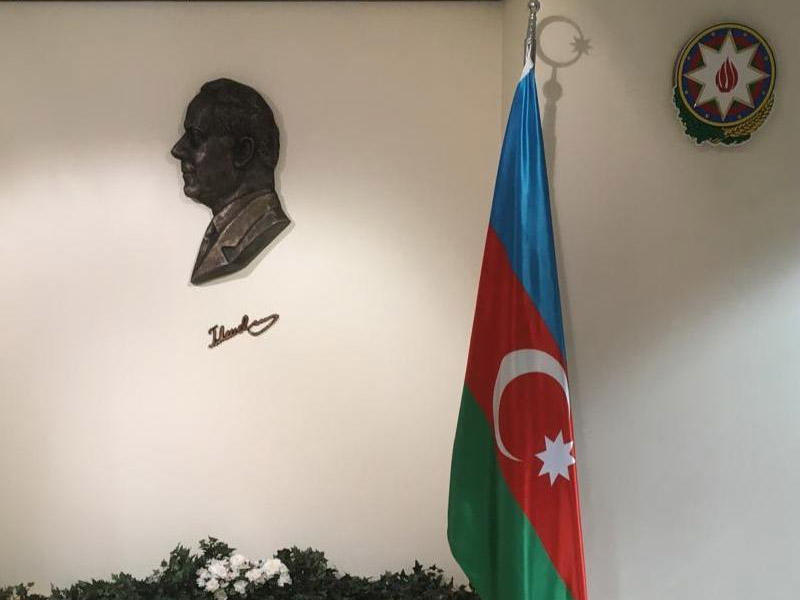 Estoniyada ümummilli lider Heydər Əliyevin anadan olmasının 96-cı ildönümü ilə əlaqədar tədbir keçirilib - FOTO