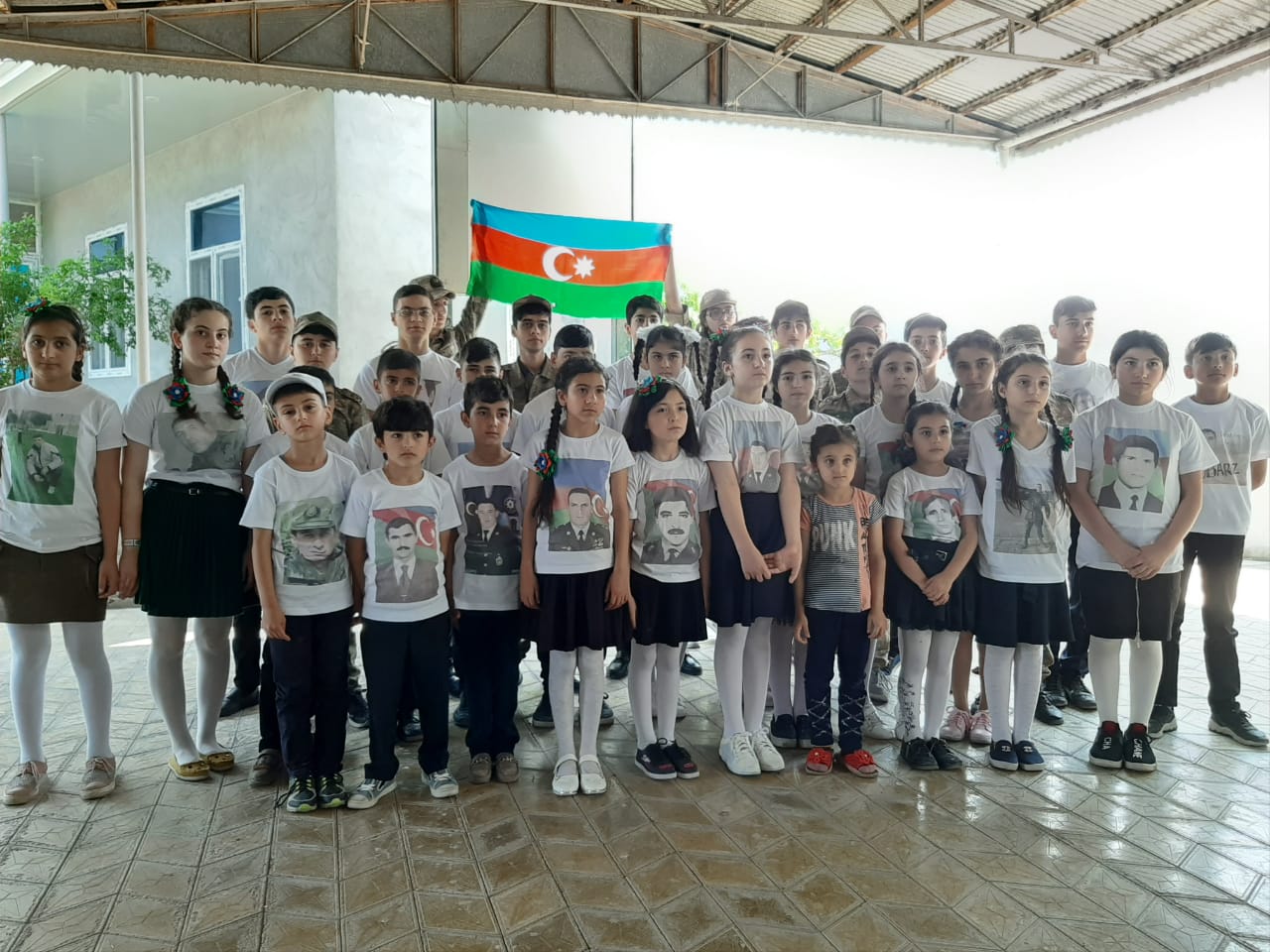 Şagirdlər Milli Qəhrəman Mübariz İbrahimovun ata evini ziyarət ediblər FOTO-VİDEO