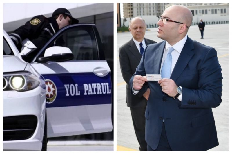 Yol polisi Vüsal Kərimlini cərimələdi — 150 manatlıq PROTOKOL