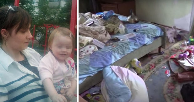 Kiyevdə 2 yaşlı uşaq günlərlə valideynlərinin meyiti ilə tək qalıb - FOTO/VİDEO