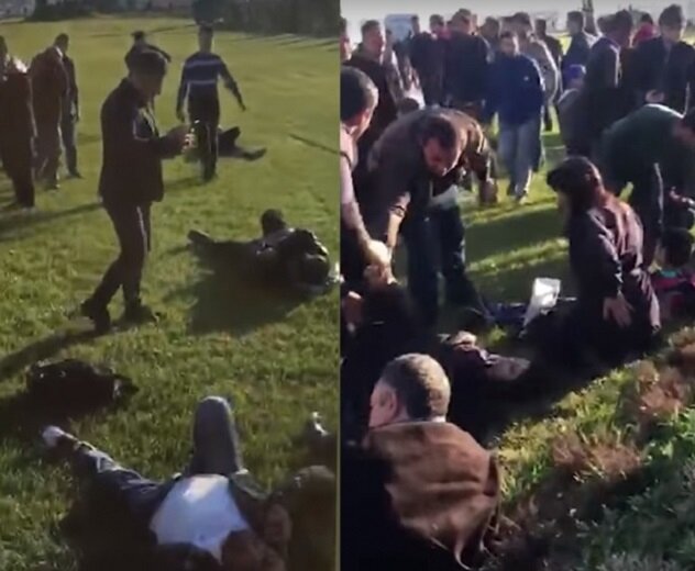 Bakıda zibil maşını avtobusa çırpıldı - XƏSARƏT ALANLAR VAR- VİDEO