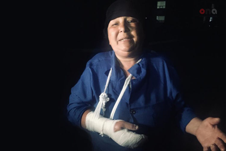 Bakıda dəhşət: Qız gecə saatlarında anasının başına oyun açdı - VİDEO