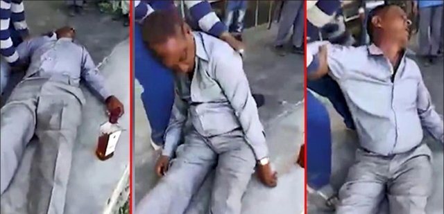 Şagirdlər müəllimin biabırçı halını videoya çəkdi - rəzalət