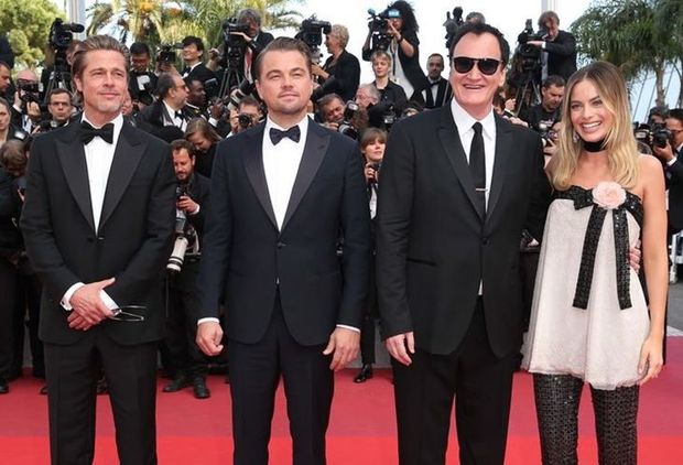 Брэд Питт, Лео Ди Каприо, Квентин Тарантино на премьере своего фильма в Каннах – ФОТО/ВИДЕО