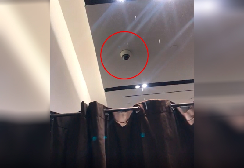 “Zara”dan biabırçılıq Paltarlarını dəyişən qadınları gizlin VİDEOya çəkirlər