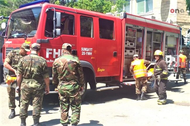 SON DƏQİQƏ! Azərbaycanda bağçada yanğın - uşaqlar təxliyə edildi - FOTO