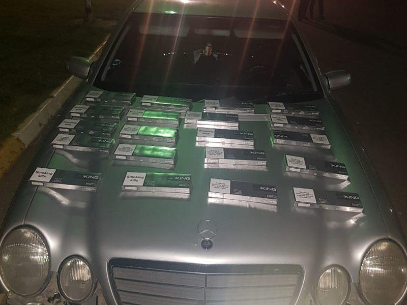 Gürcüstandan Azərbaycana qanunsuz gətirilən 4 min siqaret aşkarlandı