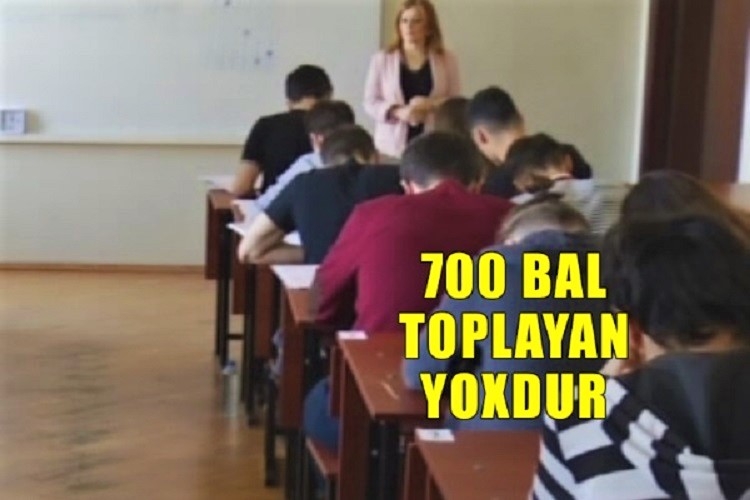 Bu il 700 bal toplayan yoxdur - VİDEO