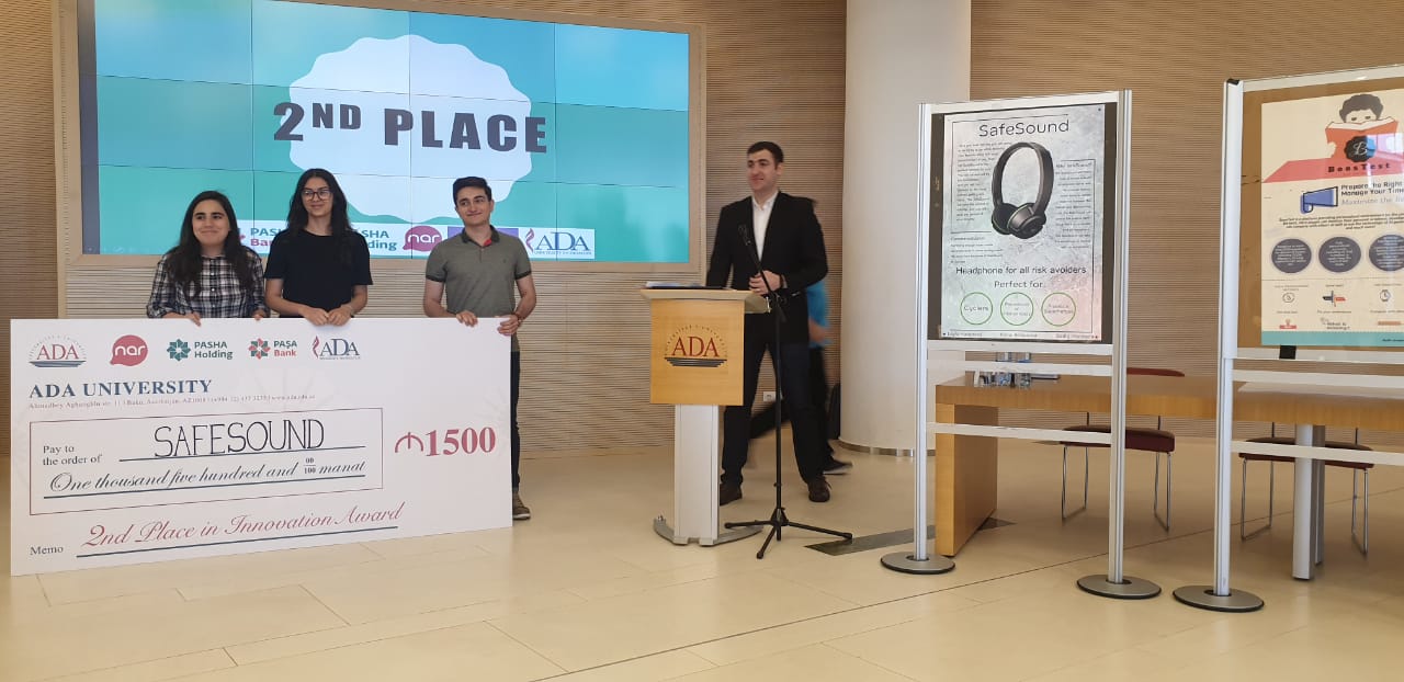 “Nar”-ın da dəstəyilə ADA Universitetində uğurlu innovativ layihələr seçilib