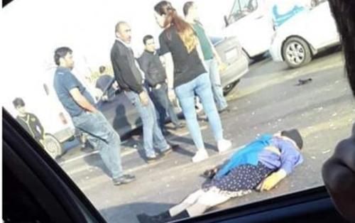 Bakıda daha bir süpürgəçi qadını maşın vurdu - FOTO