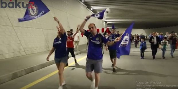 Finalın ən çılğın azarkeşləri - VİDEO