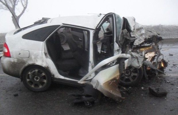 “LADA” yük maşınına çırpıldı, sürücü öldü