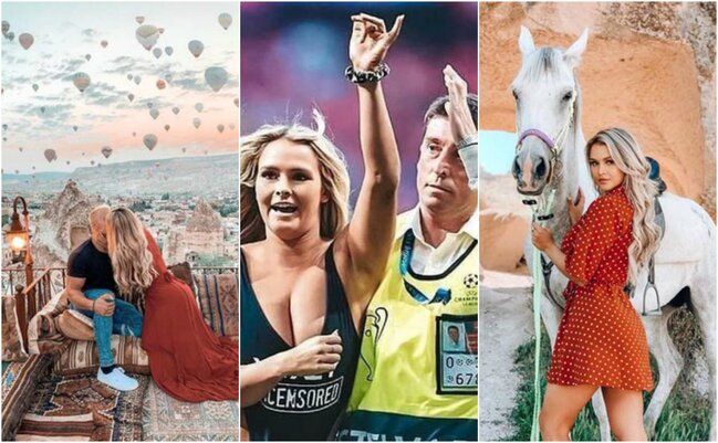 Çempionlar Liqasının finalında sahəyə çıxan yarıçılpaq qızın YENİ FOTOLARI ÜZƏ ÇIXDI