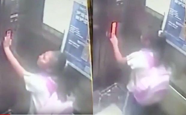 Çində nasaz lift 19-cu mərtəbədən aşağı uçdu, 9 yaşlı qız sağ qaldı - VİDEO