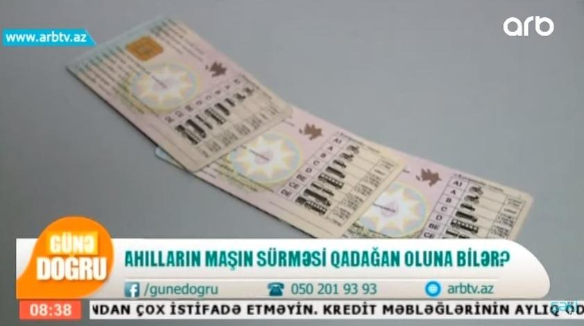 Sürücülərin DİQQƏTİNƏ: Bu şəxslər avtomobil idarə etməkdən məhrum oluna bilərlər - VİDEO